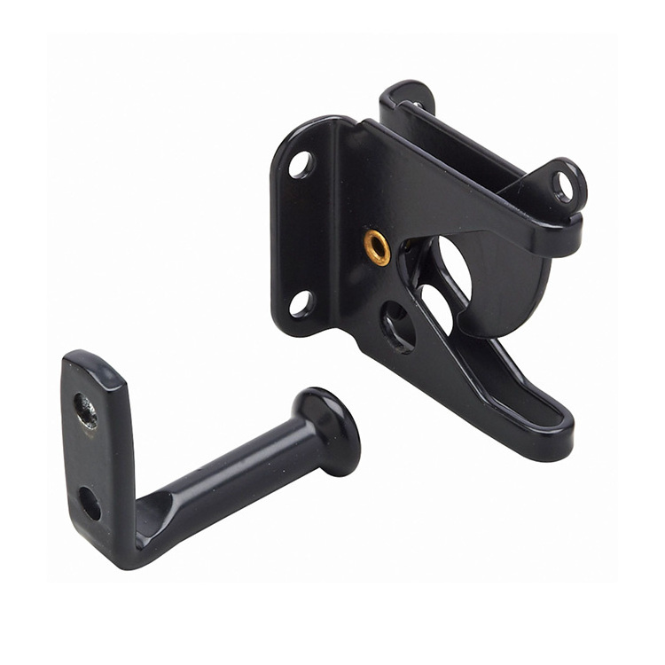 High Quality Vinyl Gate Latch Black Fence Gate Latch for Sale