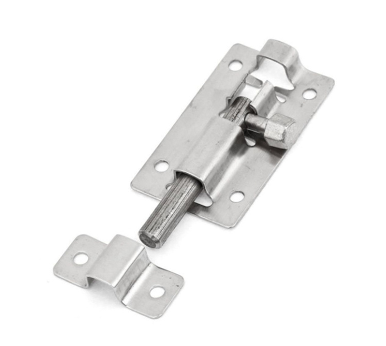 Custom Made Slide Bolt Stainless Steel Door Latch Bolt Latch for Bathroom