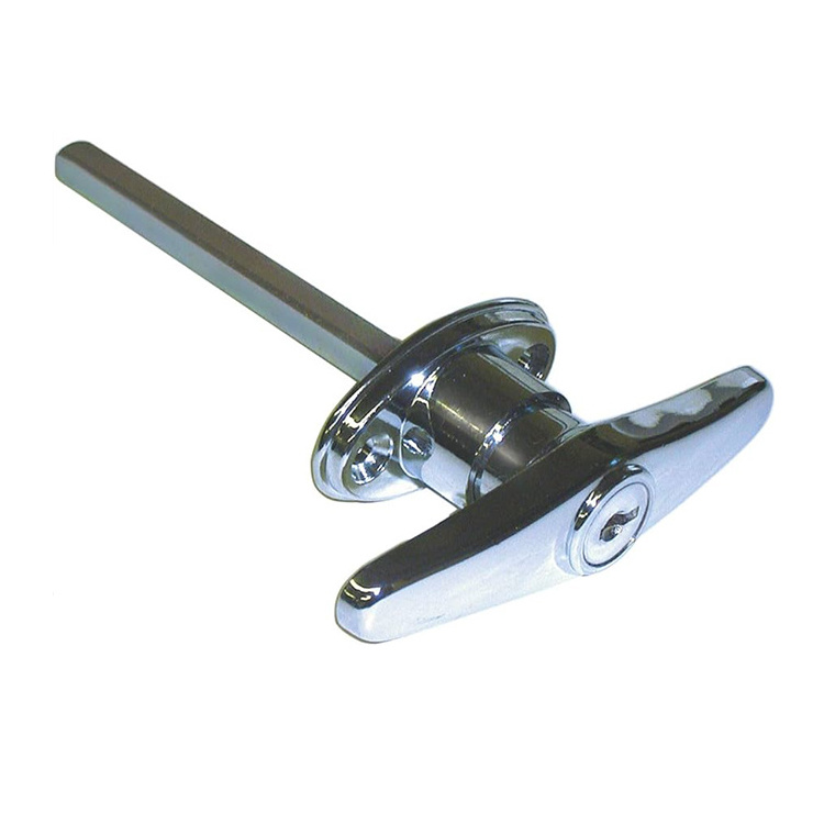 Universal Garage Door Keyed T-Handle Lock Kit