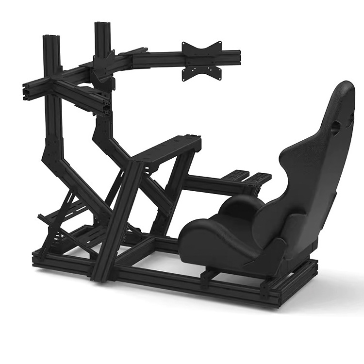 Aluminum Game Direct Drive Motion Sim Racing Simulator Rig