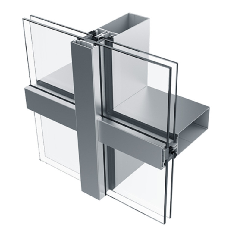 Aluminum Glass Curtain Wall Frame