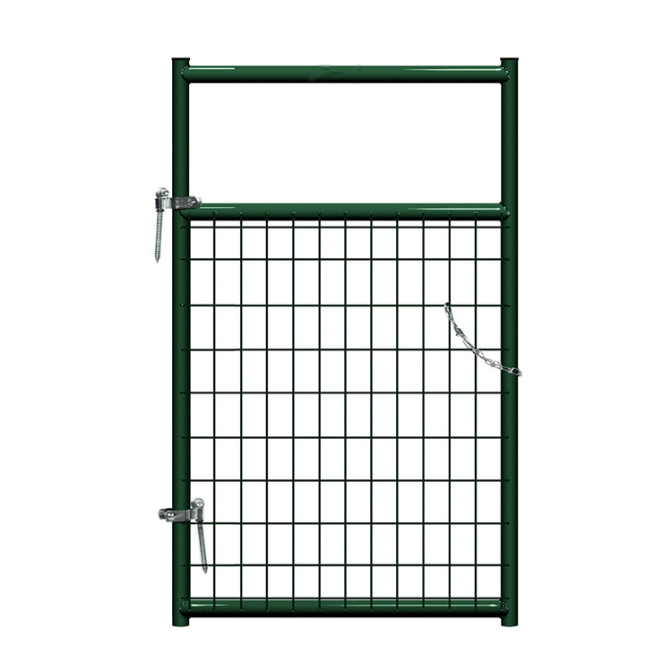 Round Corner Trailer Tube Gate