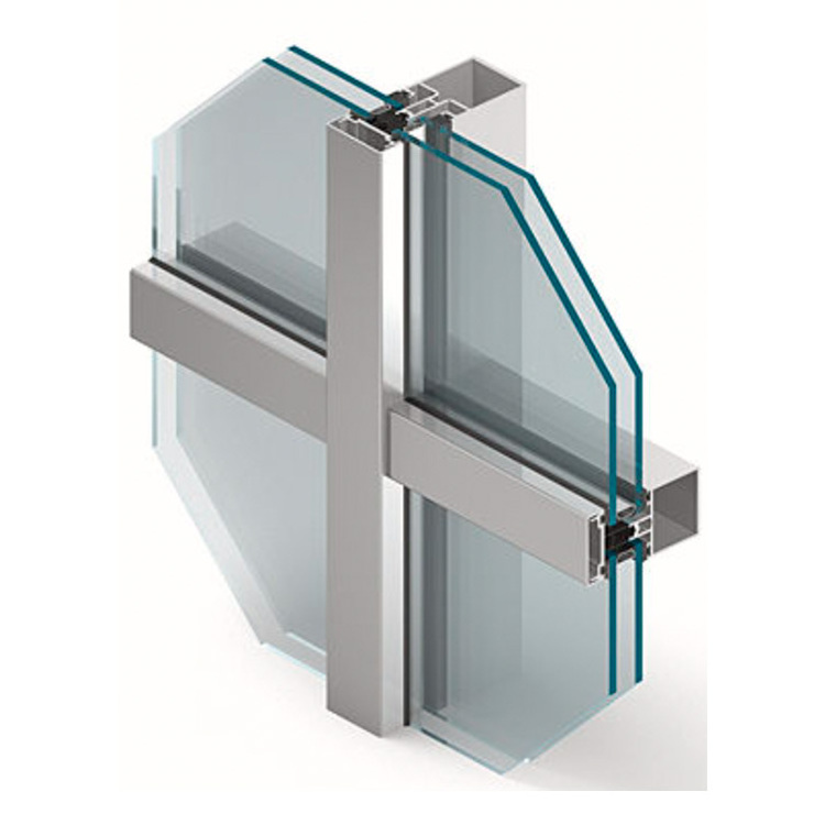 Aluminum Glass Curtain Wall Frame