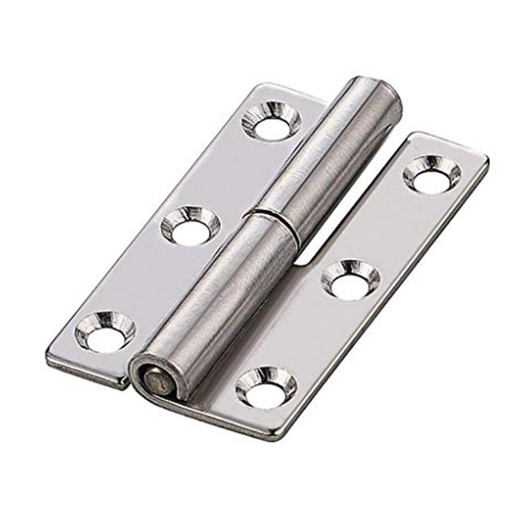 Door Flag Hinges Stainless Steel 360 Degree Rotation Lift Off Door Slip Joint Hinge