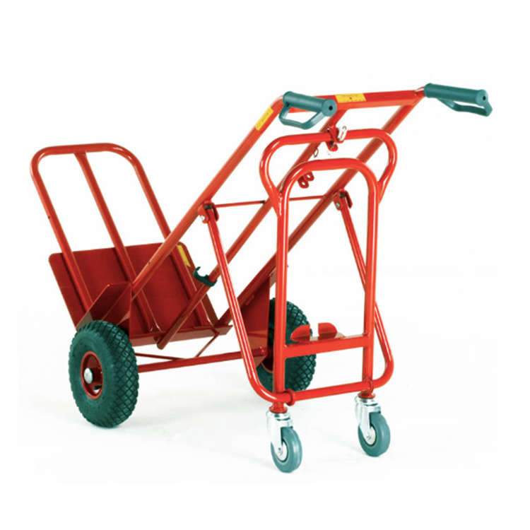 Heavy Duty Four Wheels Stair Climbing Hand Sack Trolley Cart Truck