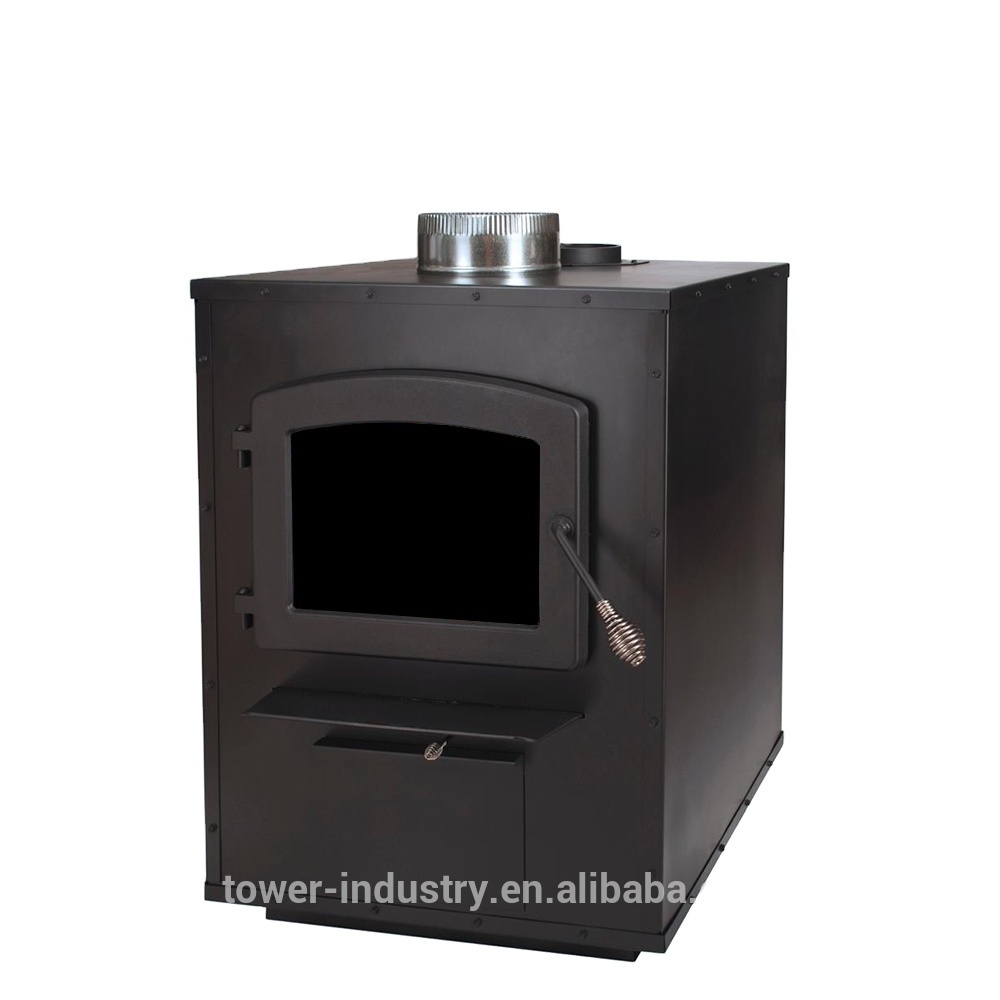 Custom Sheet Metal Fabrication Frame Enclosure for Wood Burning Stove Fireplace Insert