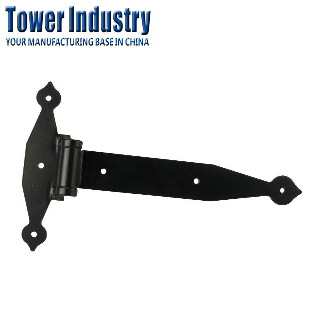 Heavy Duty Iron Rustproof Shed Hinge Gate Decorative Door Hinges Strap Hinge