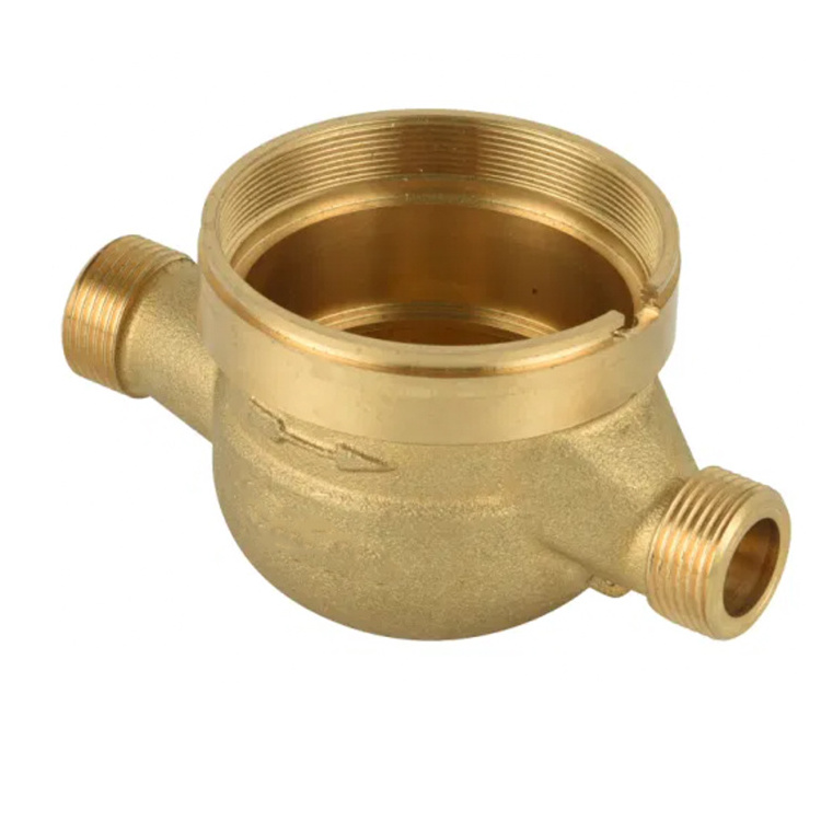 Custom Made High Quality Brass Single Jet Water Meter Body for Sale