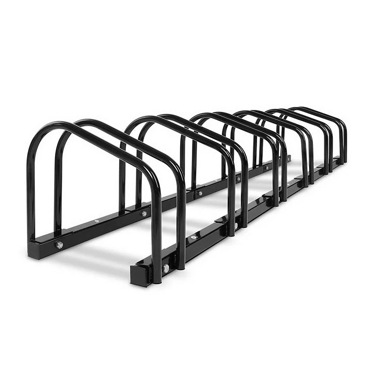 6 Bike Rack Floor Bicycle Stand