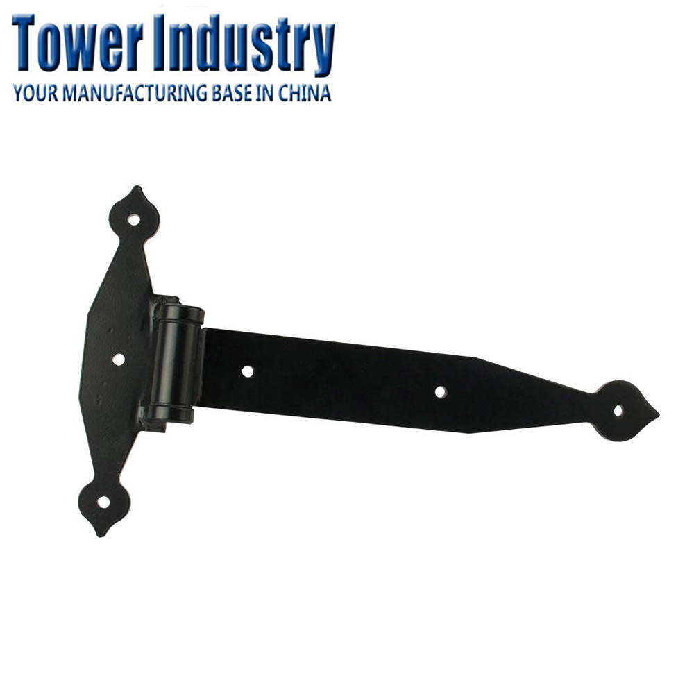 Heavy Duty Iron Rustproof Shed Hinge Gate Decorative Door Hinges Strap Hinge