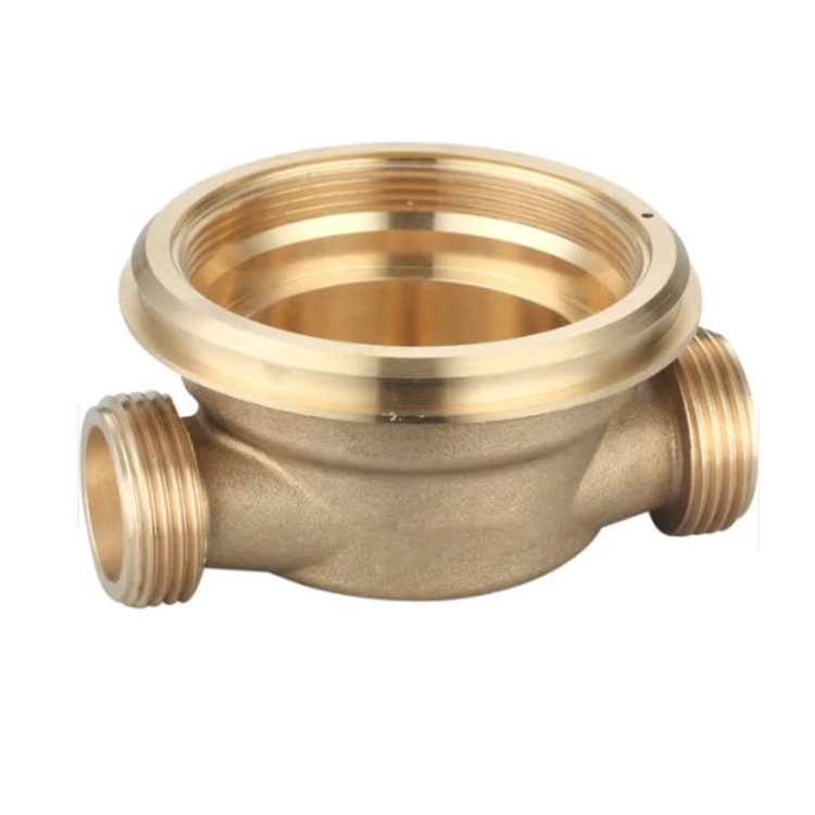 Custom Made High Quality Brass Single Jet Water Meter Body for Sale