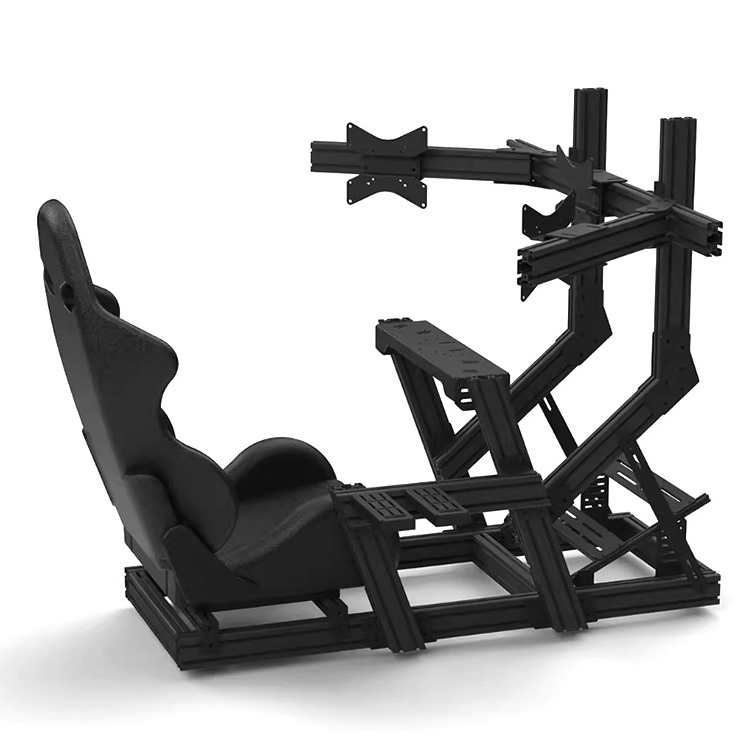 Aluminum Game Direct Drive Motion Sim Racing Simulator Rig