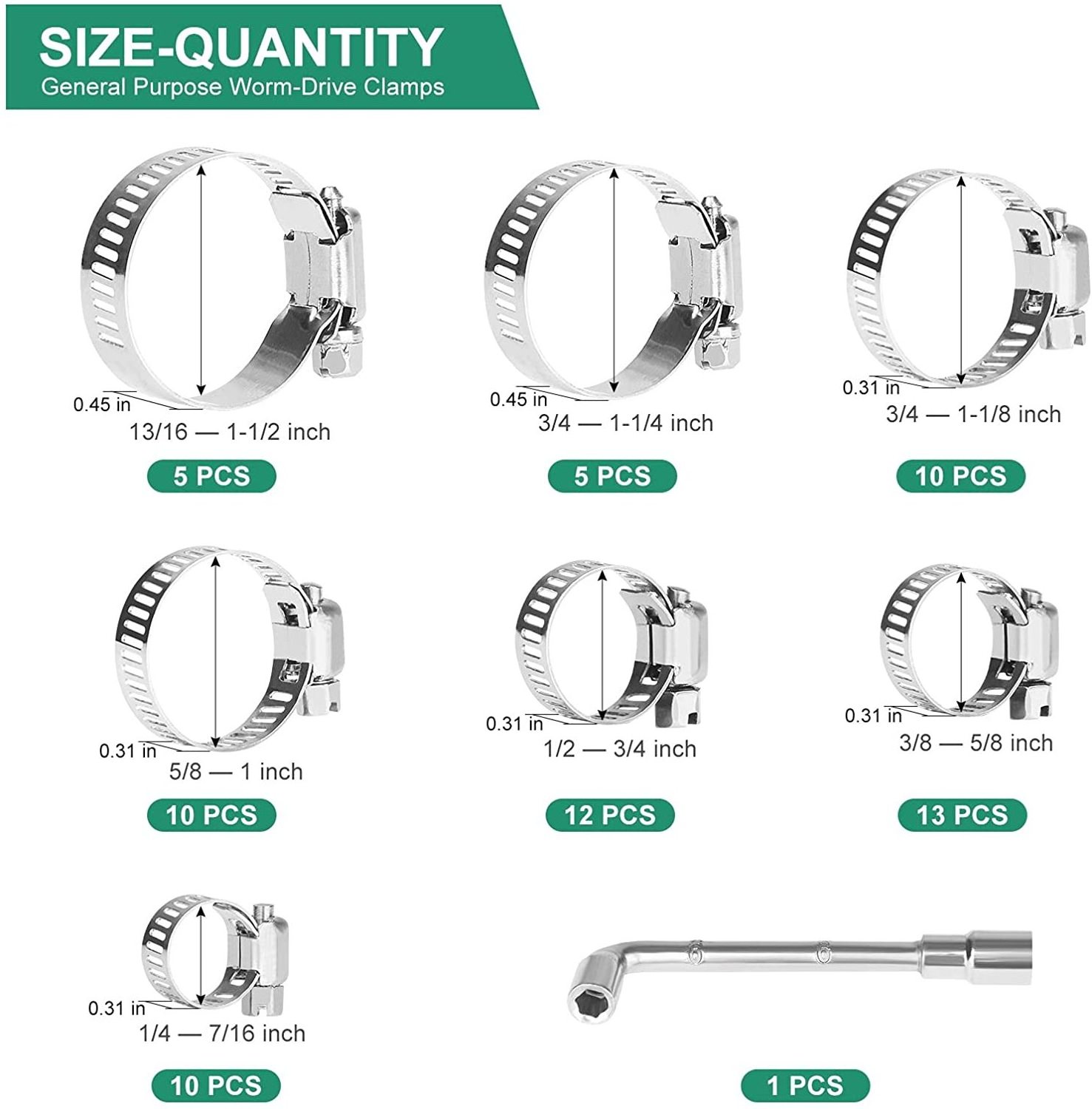 Stainless Steel Pipe For Fixed Tube Durable Using V Type Fittings American Hose Heavy Duty Repair Material Clamp