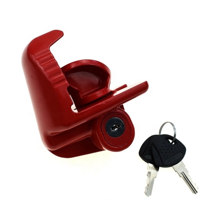 Universal insertable hitch anti-theft protection coupler trailer locks for trailer security