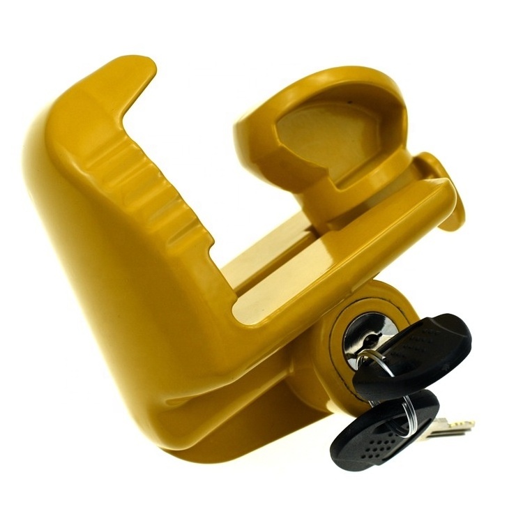 Universal insertable hitch anti-theft protection coupler trailer locks for trailer security