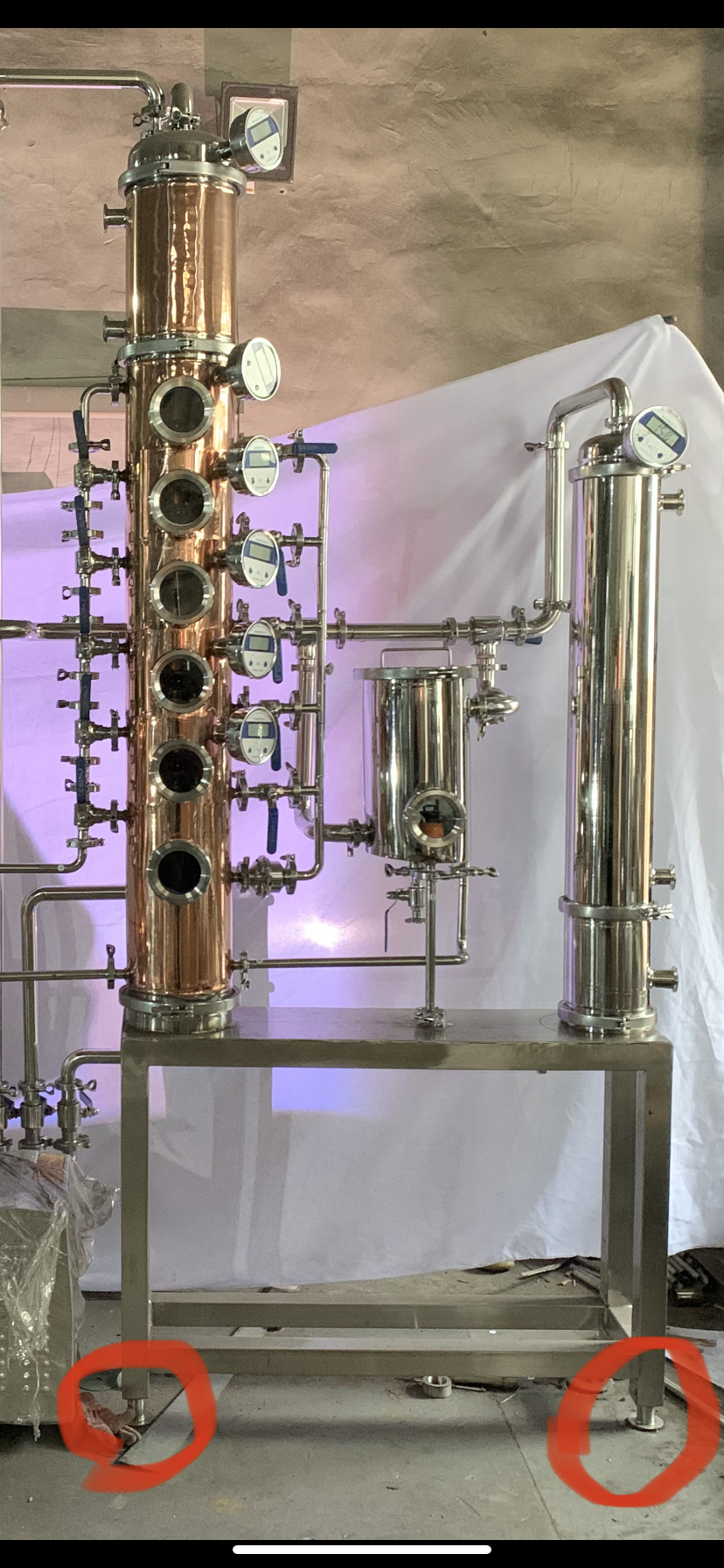 500L 200L Alcohol Pot Still moonshine distiller copper boiler Alambic Distillateur Distillation Device