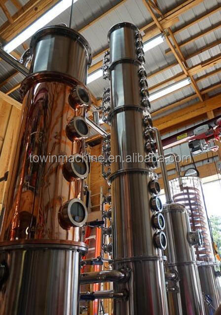 Distillery Used Rum Vodka Whiskey Industrial Distillation Equipment