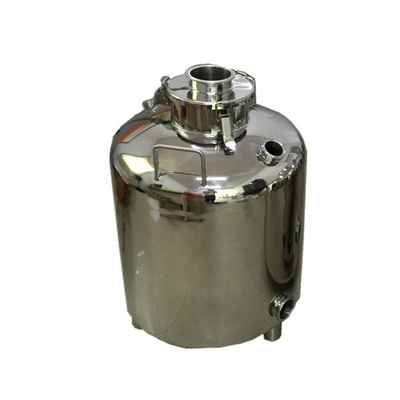 Stainless steel milk can