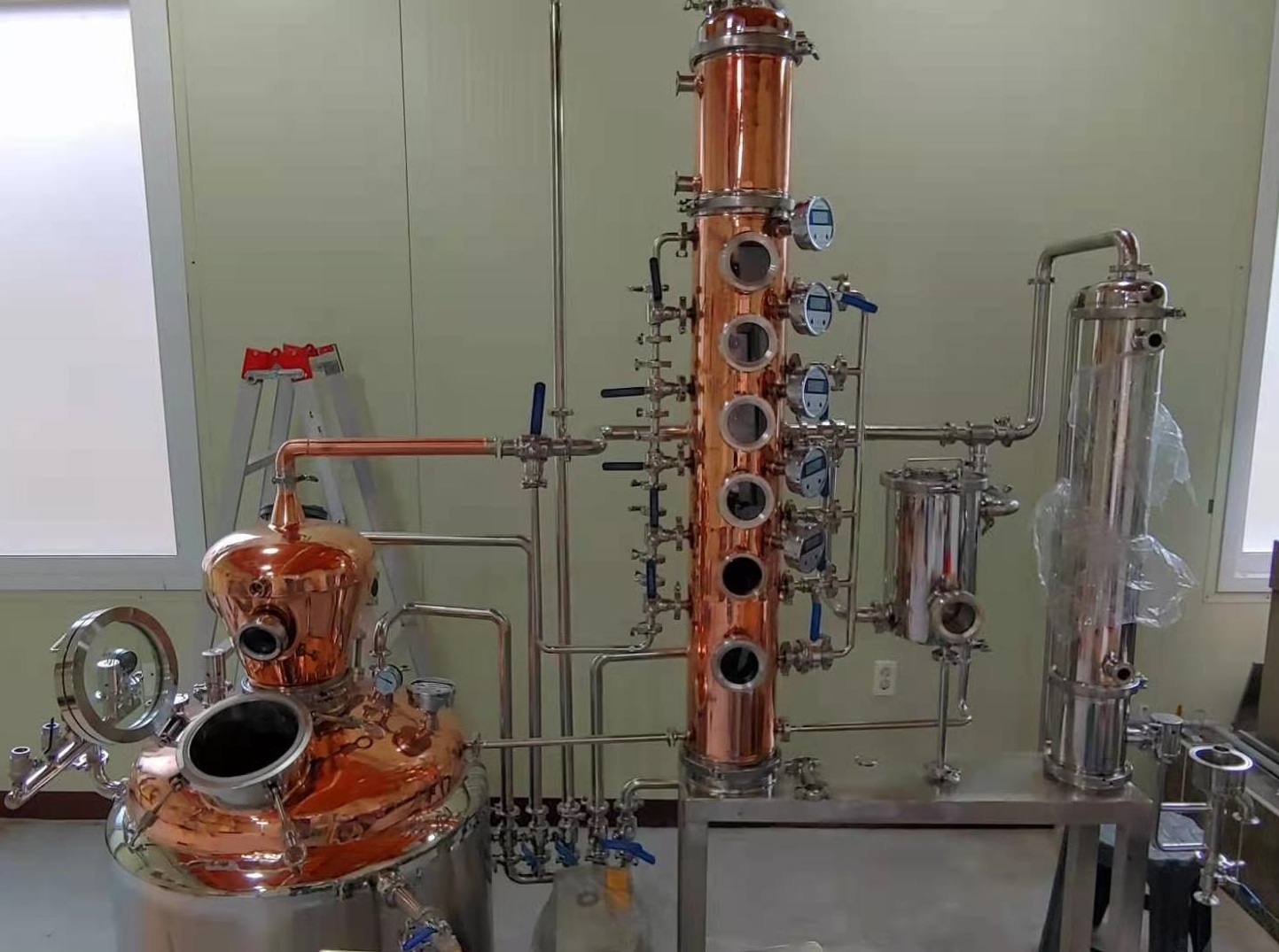 500L 200L Alcohol Pot Still moonshine distiller copper boiler Alambic Distillateur Distillation Device