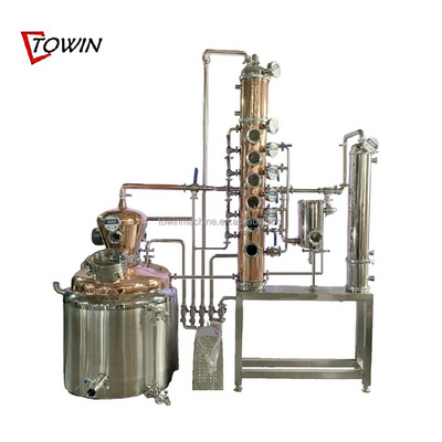 500L 200L Alcohol Pot Still moonshine distiller copper boiler Alambic Distillateur Distillation Device