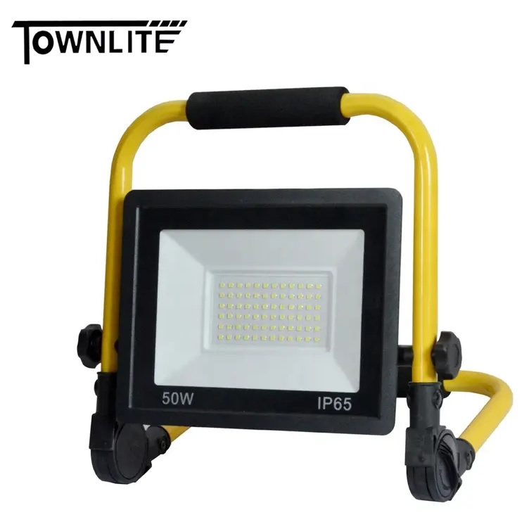 Portable adjustable 100 watt led work light fixture 9000lm IP65 waterproof outdoor led flood light 100w 6500K