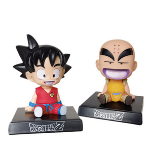 2023 Popular anime PINYU Bezuto Anime Z Goku Action Figures DBZ Bobble Head Toy Phone Stand Goku Shake Head