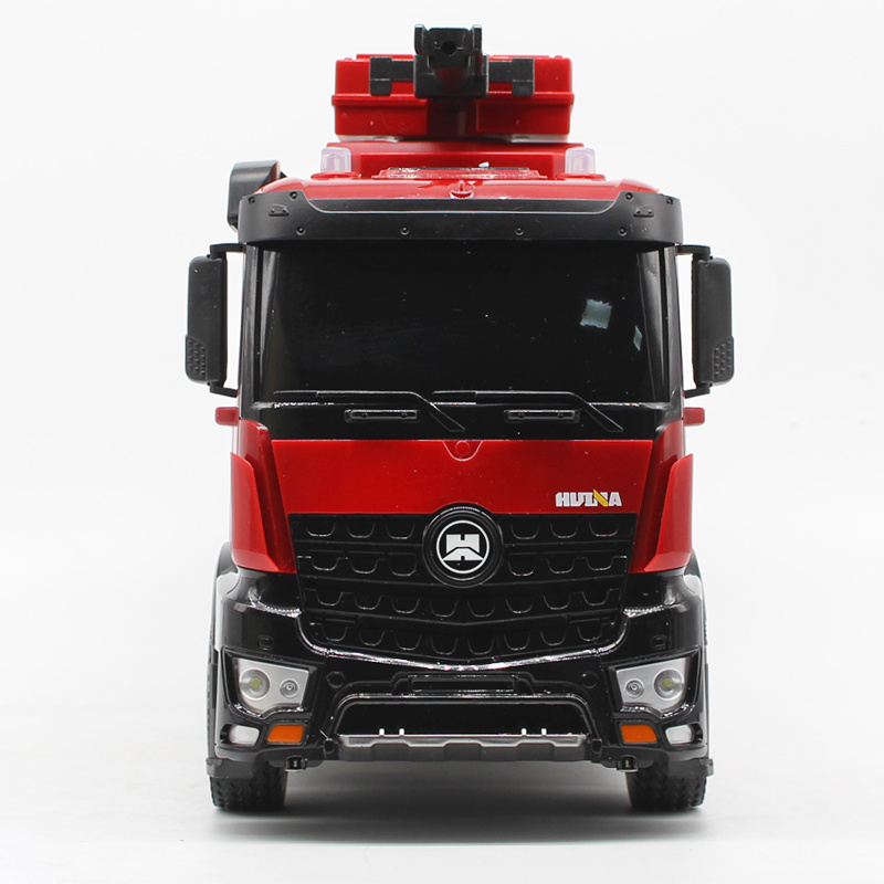 2023 HUINA 1562 562 2.4G 1:14 22CH Simulation RC Toy Fire Fighting Truck Water Sprinkler Truck 45 Mins Playing Time