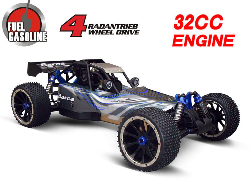 Wholesale HSP 94054S 30CC Engine 2.4G 4WD 1:5 large Scale Gasoline RC High Speed Car Baja Desert Bajer HSP nitro buggy car