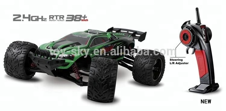 2.4G 1/12 Full scale Electric Big wheels off road rc crawler rc car High speed rc monster truck