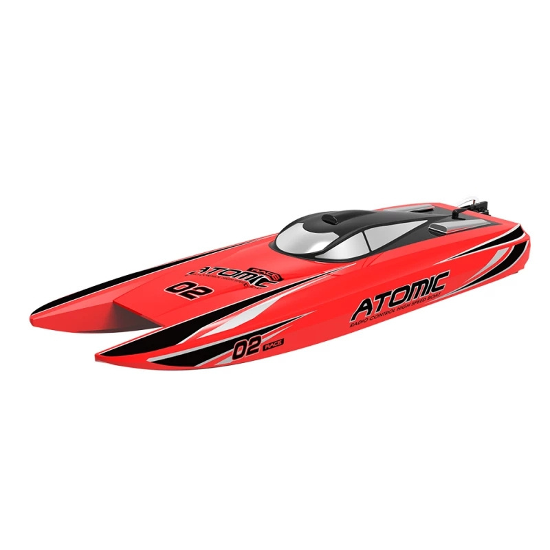 Atomic 2.4G Brushless Professional Twin Motor RC Racing Boat 30mph High Speed 60KM/H Electronic Remote control boats PNP/RTF