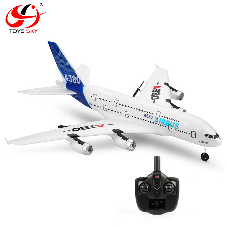 hot new products for 2019 2.4G RC airplane airbus A380 RTF a380 rc plane