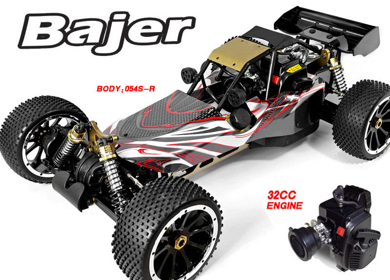 94054 Upgrade 26CC 2.4G AWD large Scale Gasoline RC baja 1/5 Desert Bajer HSP nitro GP Off-road dune buggy