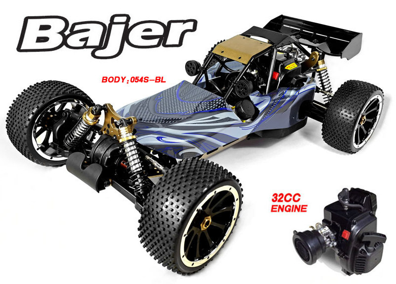 Wholesale HSP 94054S 30CC Engine 2.4G 4WD 1:5 large Scale Gasoline RC High Speed Car Baja Desert Bajer HSP nitro buggy car