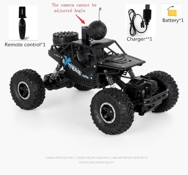 C009 2.4Ghz 1/16 Remote Control Toys Car with FPV HD Camera Dual Control RC Mode Speed Truck Vehicle for Children And Adult