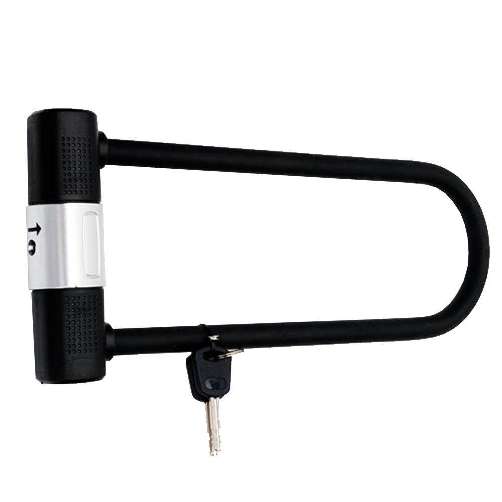 Toyar Anti-theft Steel Cable Shackle Heavy Duty Security Key bike D bicycle U lock Anti-theft Bike Bicycle Lock