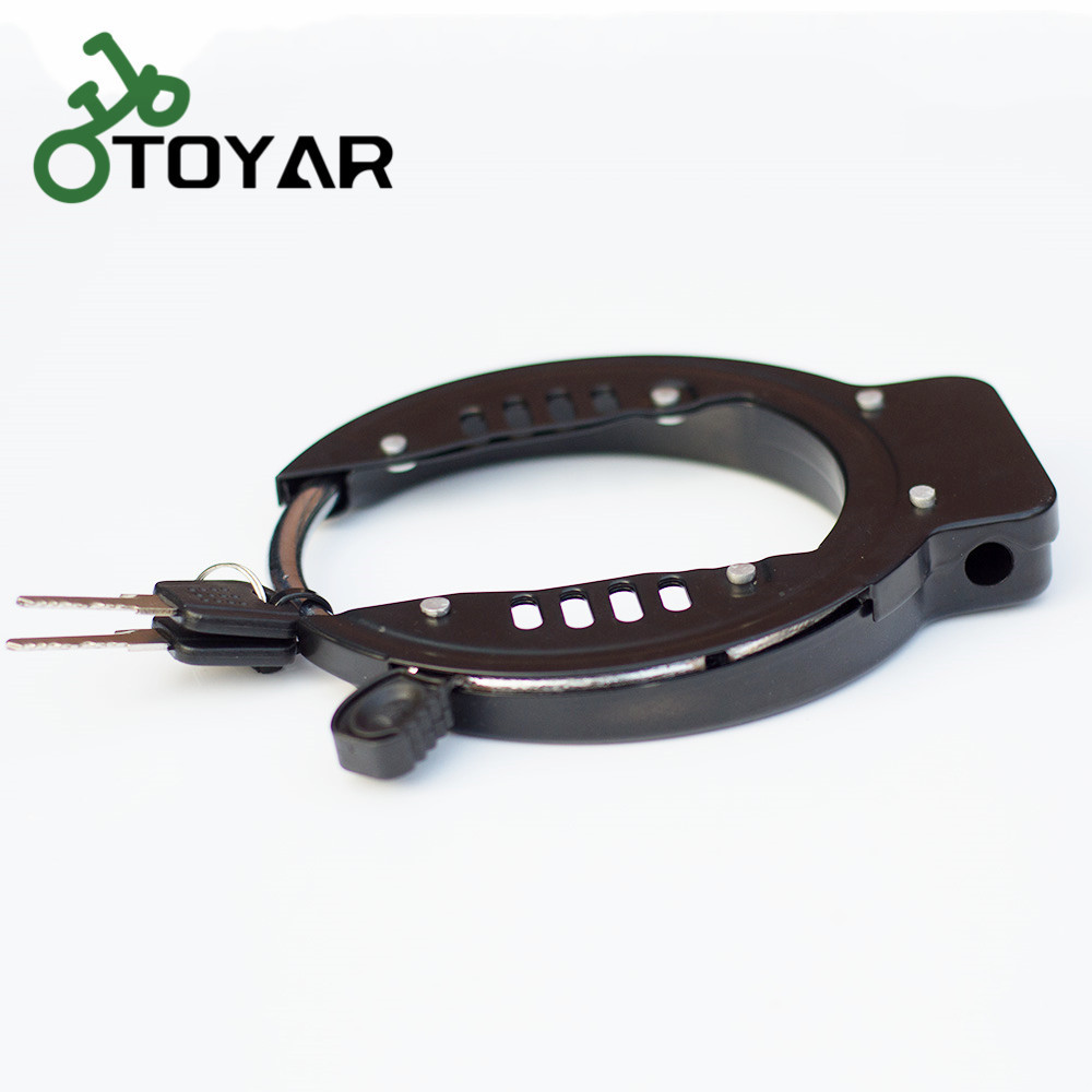 Toyar Anti-Theft Bike Bicycle Key Lock Stainless Steel Cable Coil For Motorcycle Cycle MTB Bike Security Locks