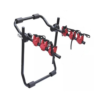 Toyar Car Bicycle Rack Outdoor Camping Rear Travel Bike Rack Carrier 3 Bikes Bicycle Accessories Mountain Bike Rack