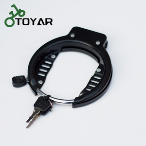 Toyar Anti-Theft Bike Bicycle Key Lock Stainless Steel Cable Coil For Motorcycle Cycle MTB Bike Security Locks