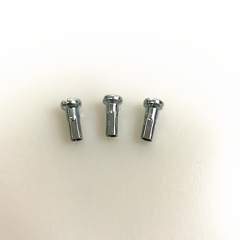 UCP Spoke Nipples 9G-14G 12mm-16mm Customized Steel Spokes Nipples Wheel End Tips Bike Spoke Nipples