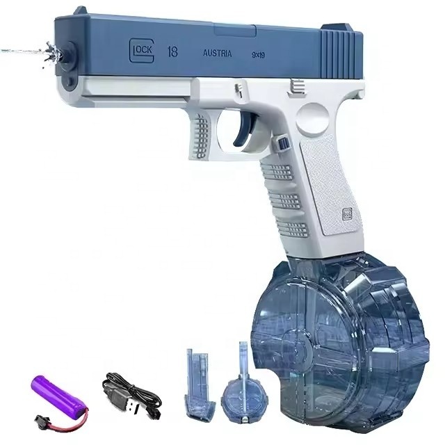 Best Quality Electric Water Gun Automatic Powerful Water Squirt Gun for Kids Outdoor Summer Toy Gun