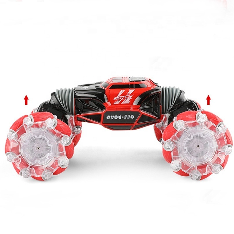 2022 New Radio Control Car Rechargeable 360 Rotation Drift With Cool Light High Speed RC Gesture Stunt Car