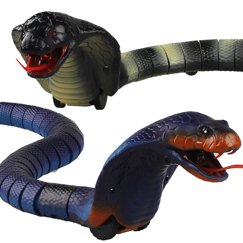 Realistic Animal Remote Control Snake for Children Realistic Snake Toy