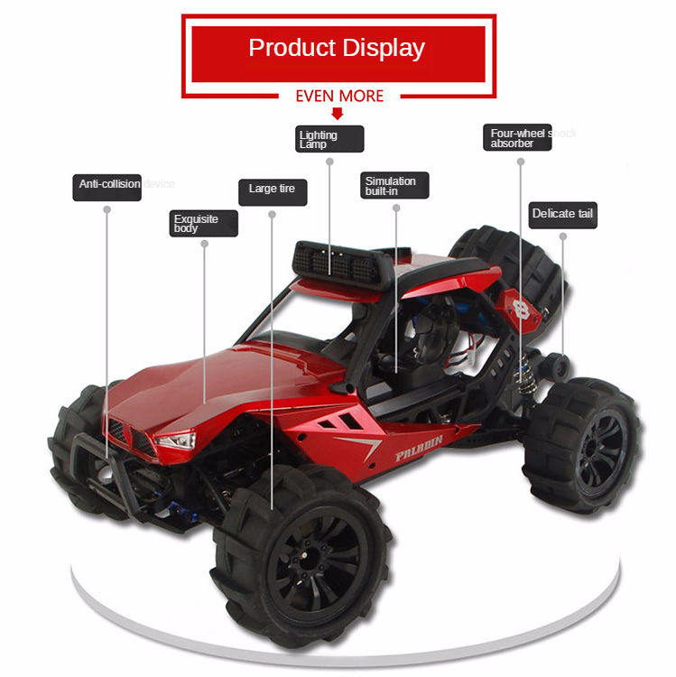 2022 New 2.4G RC Car 50km/h 4WD High Speed Remote Control Car 1/12 Off-Road Vehicle Buggy RC Toy