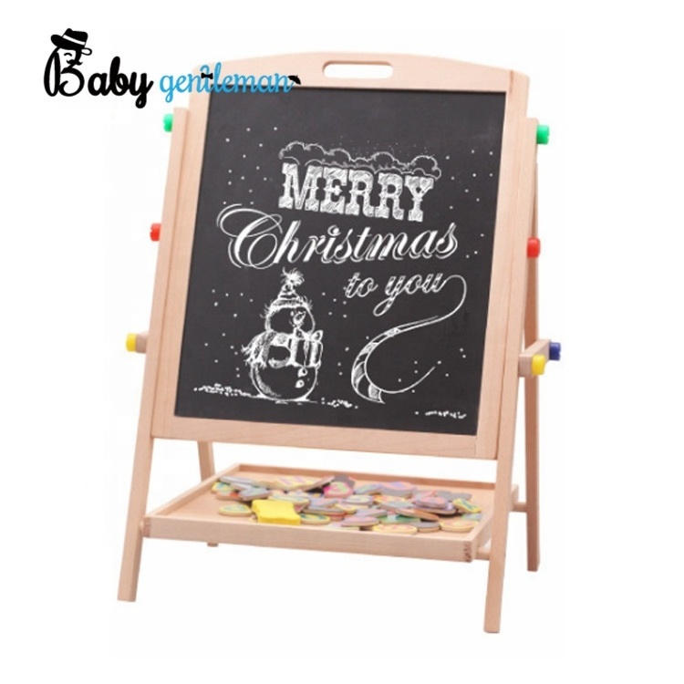 Most popular educational wooden magnetic drawing board for children Z12130B