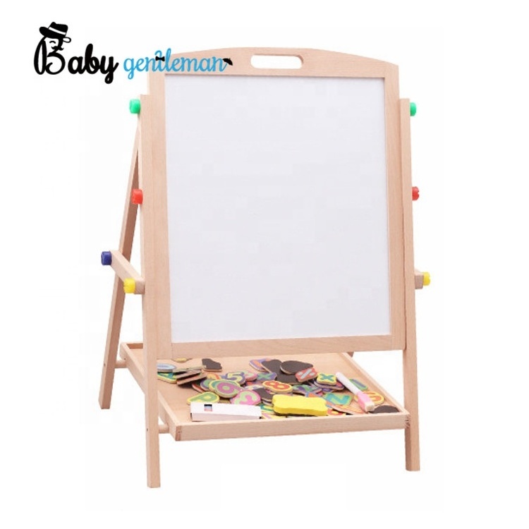 Most popular educational wooden magnetic drawing board for children Z12130B