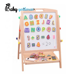 Most popular educational wooden magnetic drawing board for children Z12130B