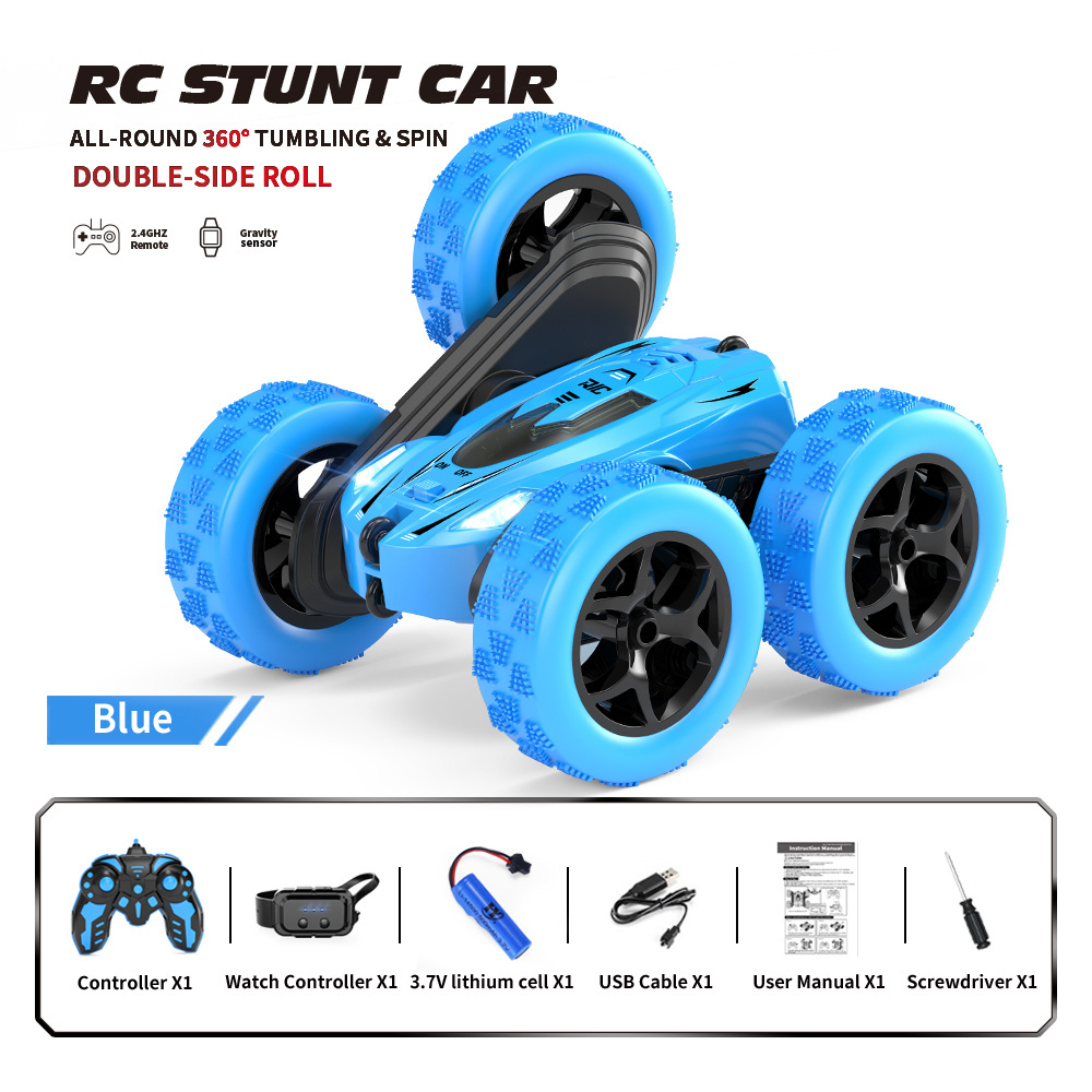 HW 1:24 best buy stunt car Hand gesture Watch Control dual remote rc car radio control Toy Car Remote Control for adult