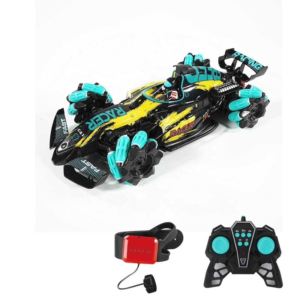 HW 2022 RC Hobby Dual Remote Control Car Toys Spray Hand Control Drift RC Stunt Car autos a control remoto rc