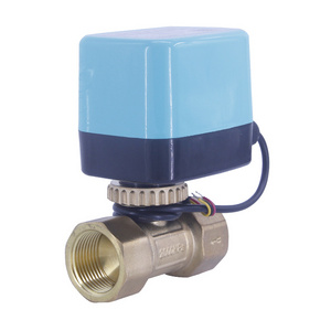 2 inch 4 inch t type electric motorized electric ball valve mixing motorized valve with rotary actuator