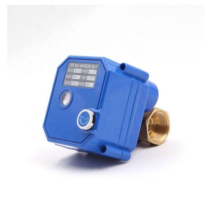 stainless steel electric smart valve 2 way motorized ball valve brass ss304 mini electric actuator water control valve 12v